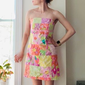 Lilly Pulitzer Chef’s Blend Patchwork Dress